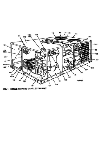 Single package unit