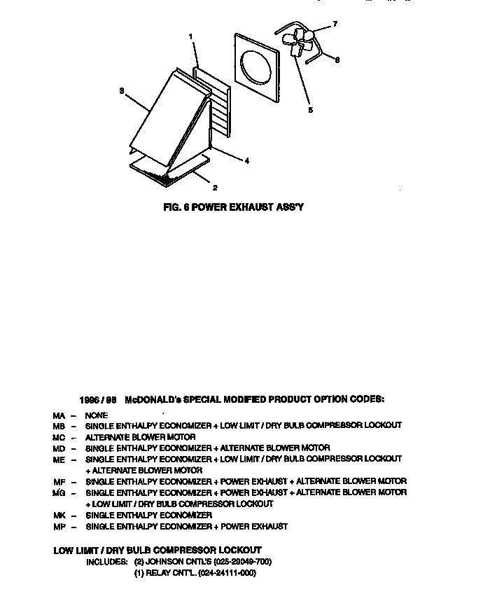 Power exhaust assembly