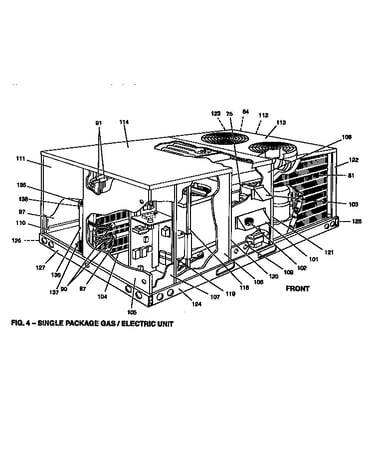 Single package unit