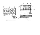 York D3CG090N13025MD compressor and burner assembly diagram