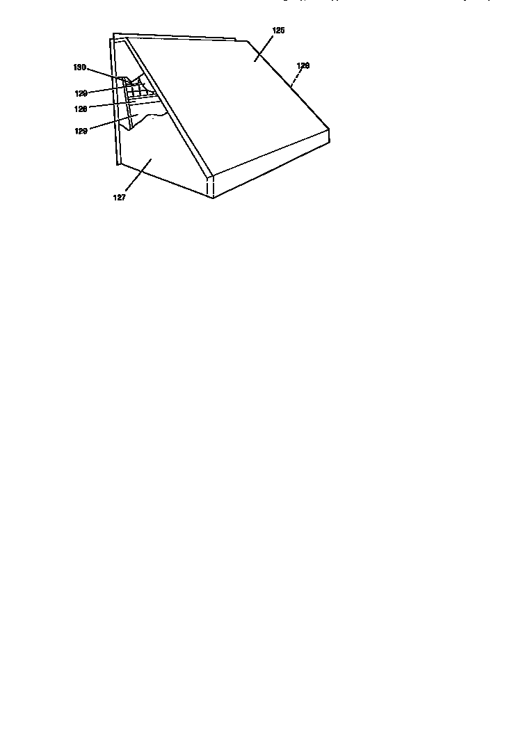 Relief/fixed air damper hood assy
