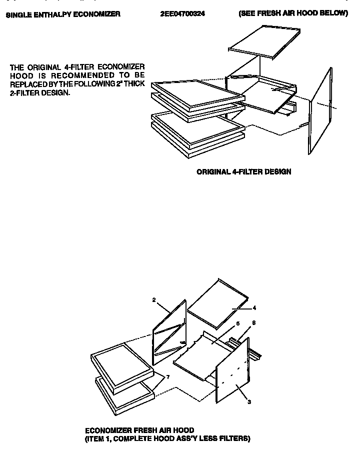Fresh air hood assembly