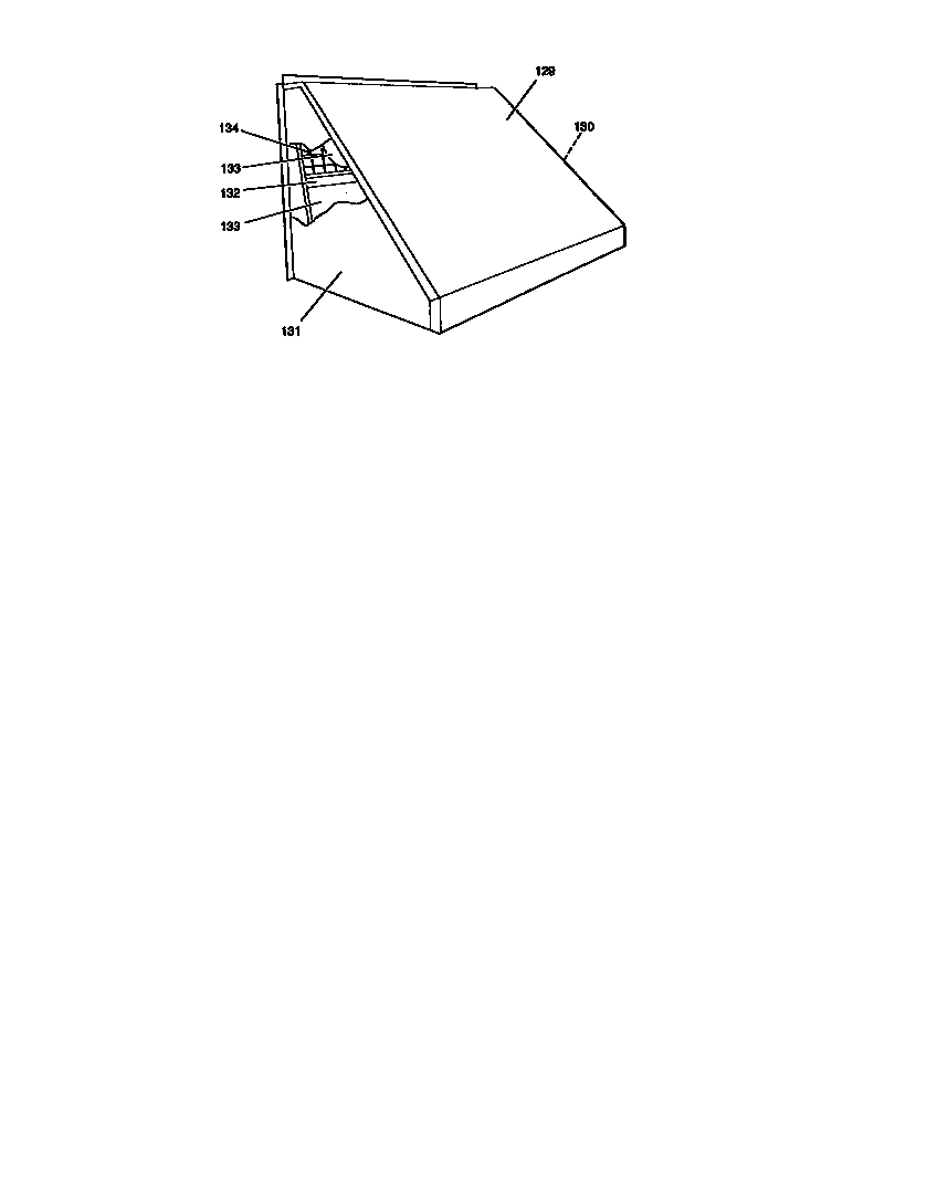 Relief/fixed air damper hood assy