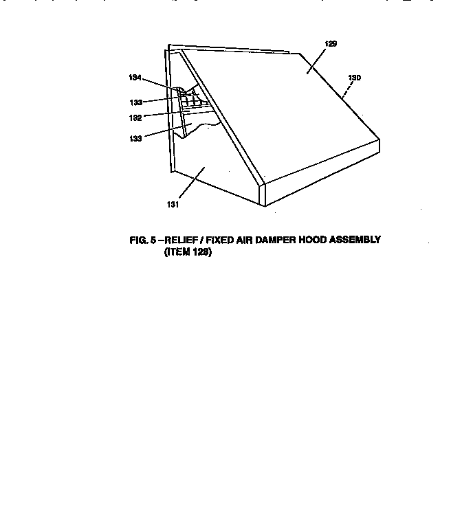 Air damper hood