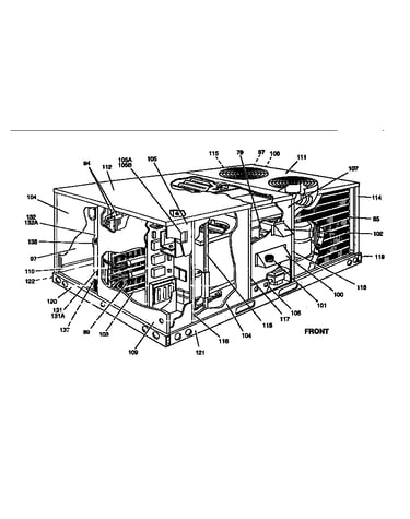 Single package gas/electric unit