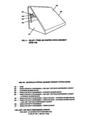Fixed air damper hood assembly