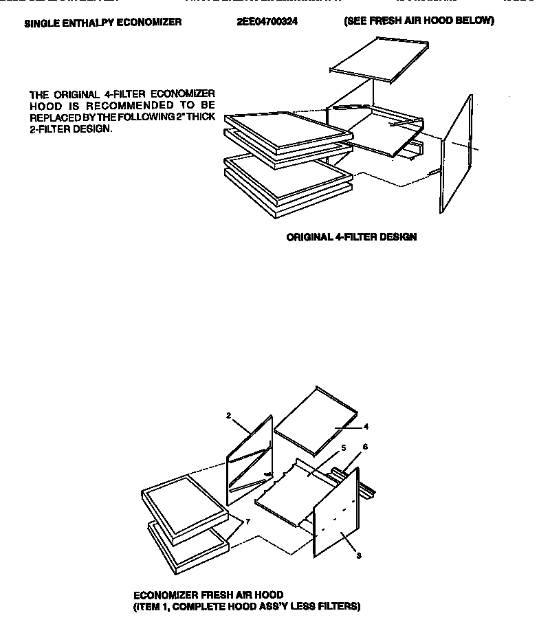 Fresh air hood assembly