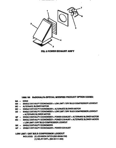 Power exhaust assembly