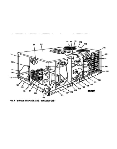 Single package unit