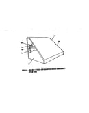 Fixed air damper hood
