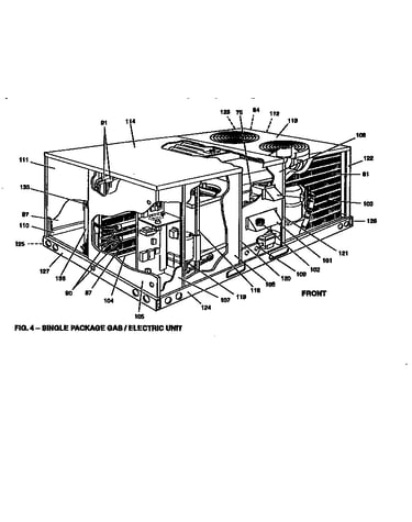 Single package unit