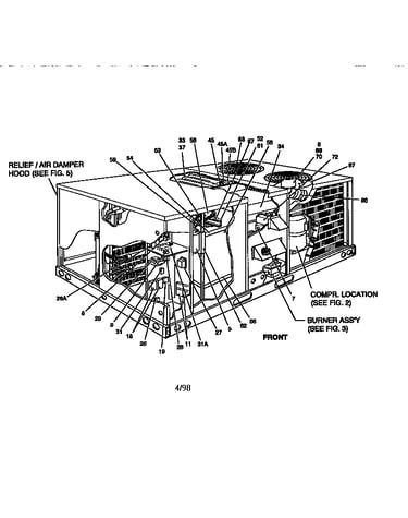Single package gas/electric unit