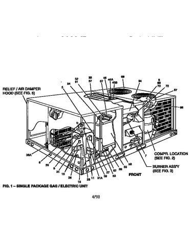 Single package unit