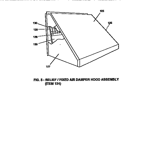 Damper hood assembly
