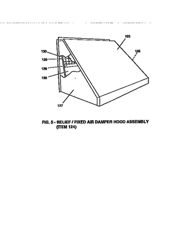 Damper hood assembly