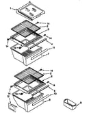 Refrigerator shelf