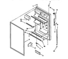 Kenmore 10667067791 refrigerator door diagram