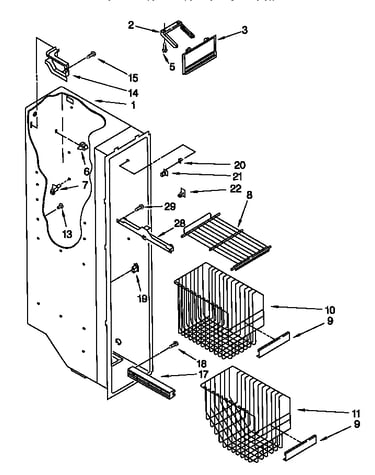 Freezer liner