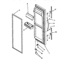 Kenmore 10657767790 refrigerator door diagram