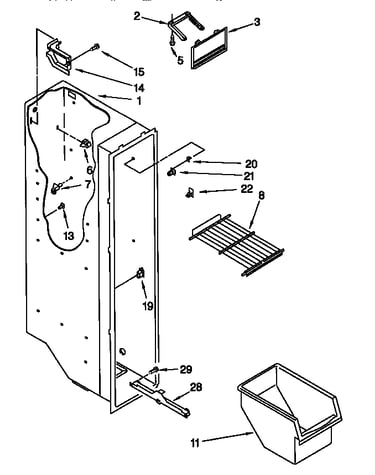 Freezer liner