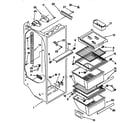 Kenmore 10648562890 refrigerator liner diagram