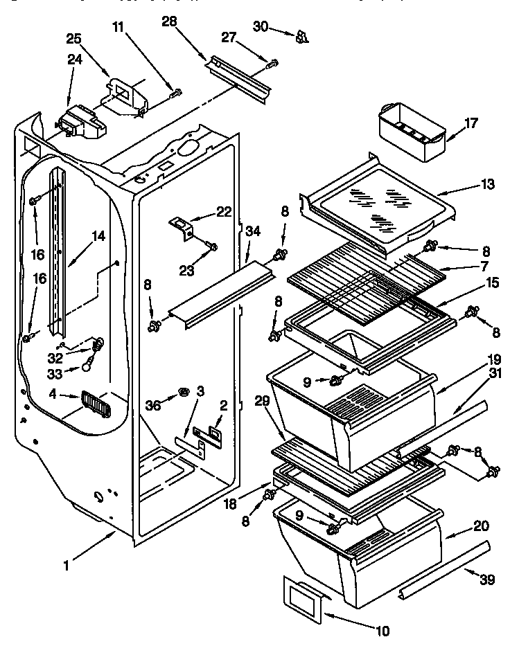 Refrigerator liner