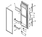 Kenmore 10657237790 refrigerator door diagram