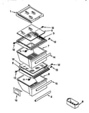 Refrigerator shelf