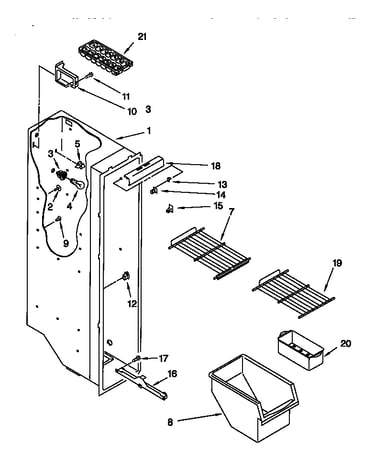 Freezer liner