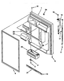 Refrigerator door