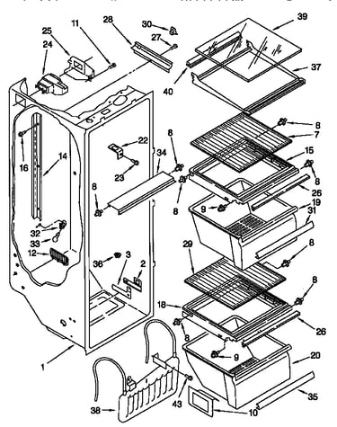 Refrigerator liner