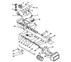 Kenmore 10657575790 motor and ice diagram