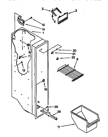 Freezer liner