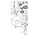 Whirlpool ACD122XG0 optional parts (not included) diagram