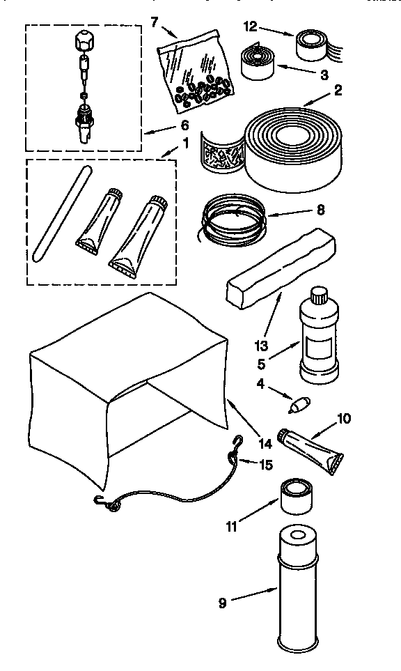 Optional parts (not included)