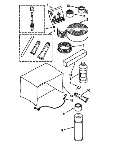 Optional parts (not included)