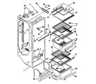 Kenmore 10657532792 refrigerator liner diagram