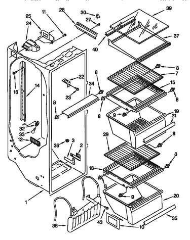 Refrigerator liner