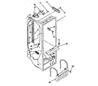 Kenmore 10657752791 refrigerator liner diagram