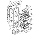 Kenmore 10657562791 refrigerator liner diagram