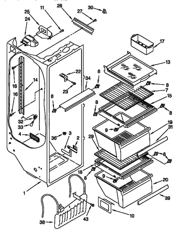 Refrigerator liner