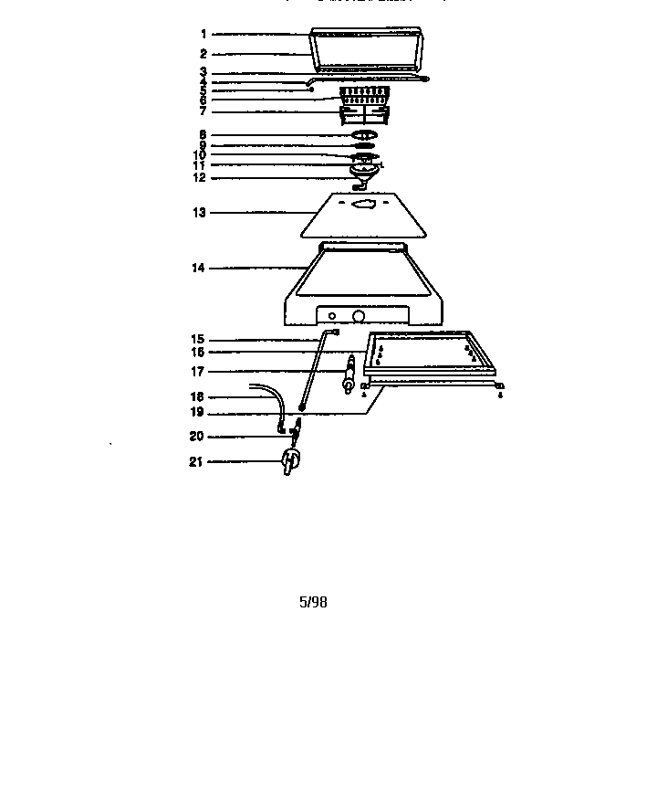 Platinum series ii side burner