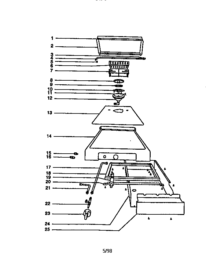 SUMMIT BUILT-IN SIDE BURNER