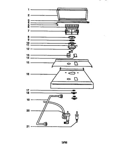 Summit side burner for the cart