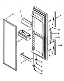 Refrigerator door