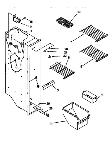 Freezer liner
