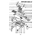 Weber SKYLINE 3200, LP skyline 3200 lp diagram