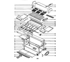 Weber 277002, GREEN replacement parts diagram