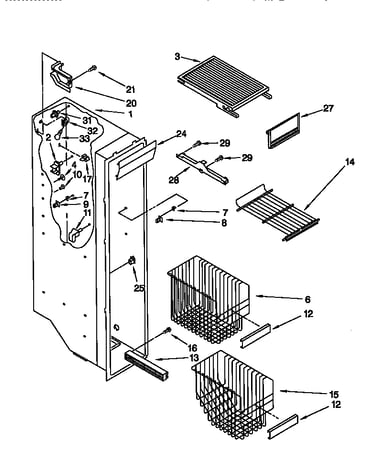 Freezer liner