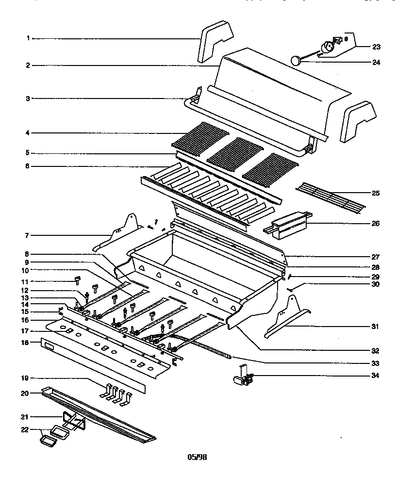 Summit 675 cooking module